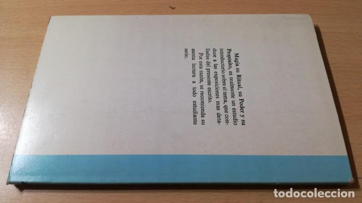 Libros de segunda mano: MAGIA	 / 	W E BUTLER	 / 	SU RITUAL SU PODER SU PROPOSITO	 / 		 / 	I-205 - Foto 2