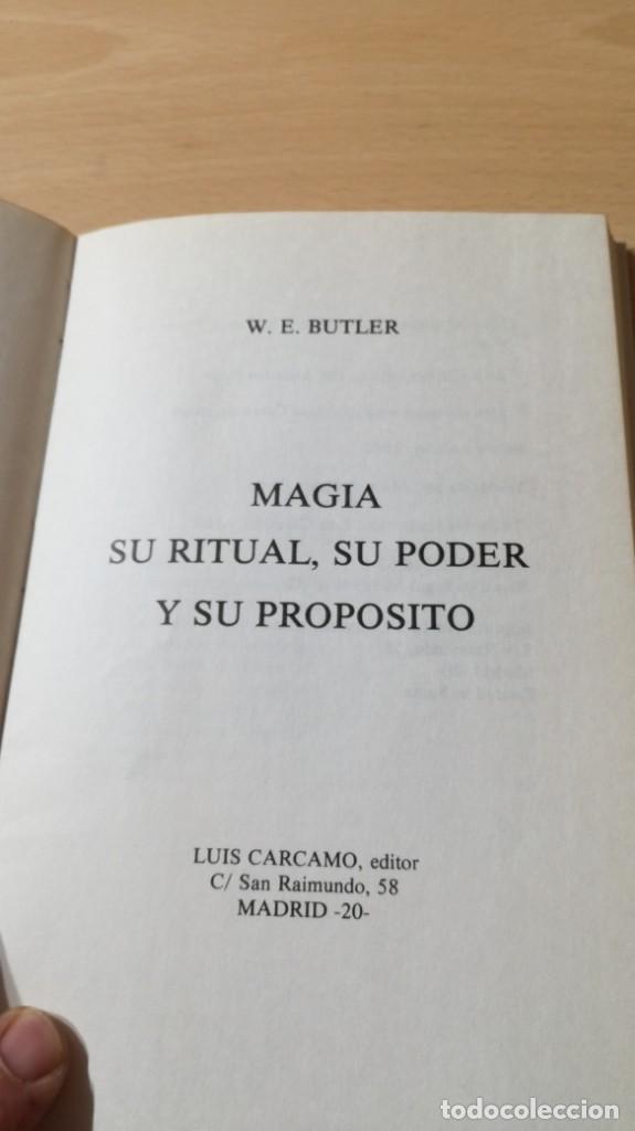 Libros de segunda mano: MAGIA	 / 	W E BUTLER	 / 	SU RITUAL SU PODER SU PROPOSITO	 / 		 / 	I-205 - Foto 5