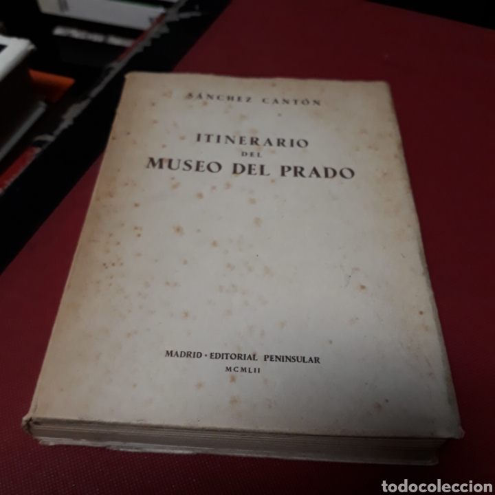 Libros de segunda mano: S&aacute;nchez Cant&oacute;n, Itinerario del museo del Prado, Ed Peninsular - Foto 1