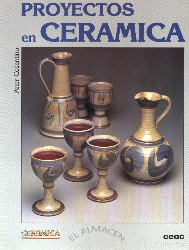 Libros de segunda mano: PROYECTOS EN CER&Aacute;MICA (PETER COSENTINO 1988) PRIMERA EDICI&Oacute;N - SIN USAR - Foto 1