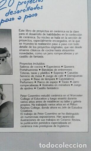 Libros de segunda mano: PROYECTOS EN CER&Aacute;MICA (PETER COSENTINO 1988) PRIMERA EDICI&Oacute;N - SIN USAR - Foto 3