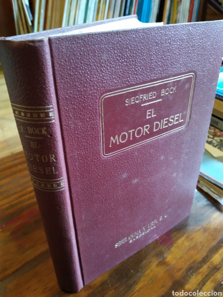 Libros de segunda mano: EL MOTOR DIESEL. SIEGFRIED BOCK #0451 - Foto 1