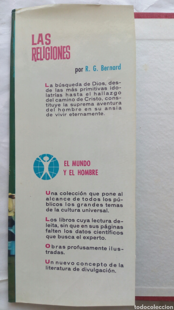 Libros de segunda mano: Las religiones. R. G. Bernard. - Foto 5