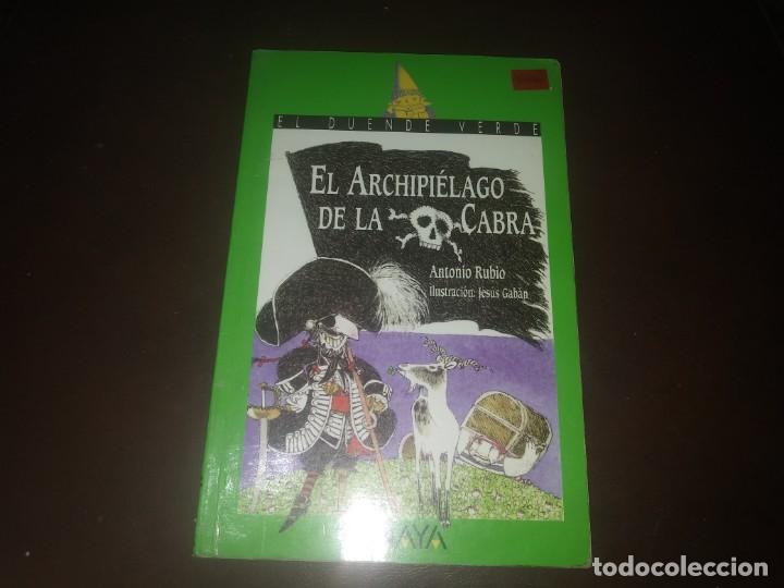 Libros de segunda mano: Libro EL ARCHIPI&Eacute;LAGO de la CABRA. Anaya duende verde - Foto 1