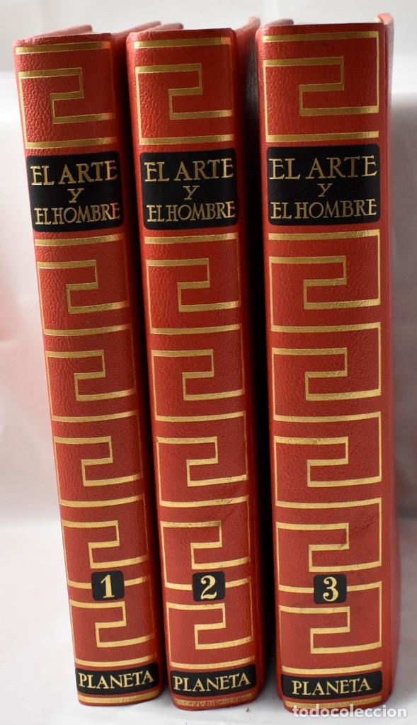 Libros de segunda mano: El arte y el hombre. Tres Vol&uacute;menes - Foto 1