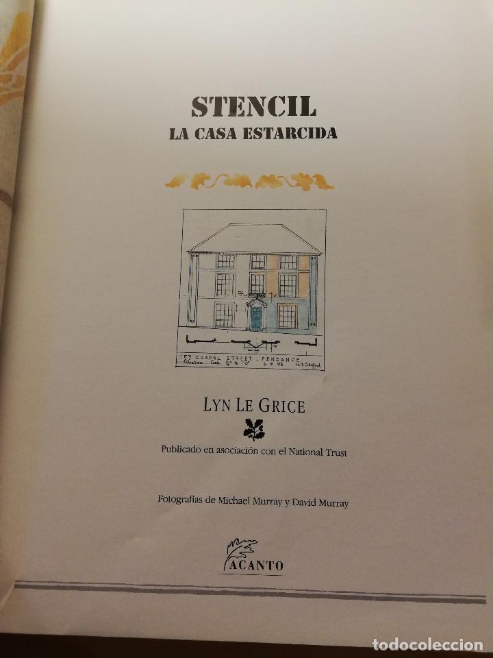 Libros de segunda mano: STENCIL. LA CASA ESTARCIDA (LYN LE GRICE) - Foto 2