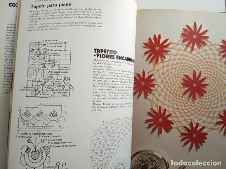 Libros de segunda mano: MIS LABORES: GANCHILLO, PUNTO Y MACRAME - Foto 7