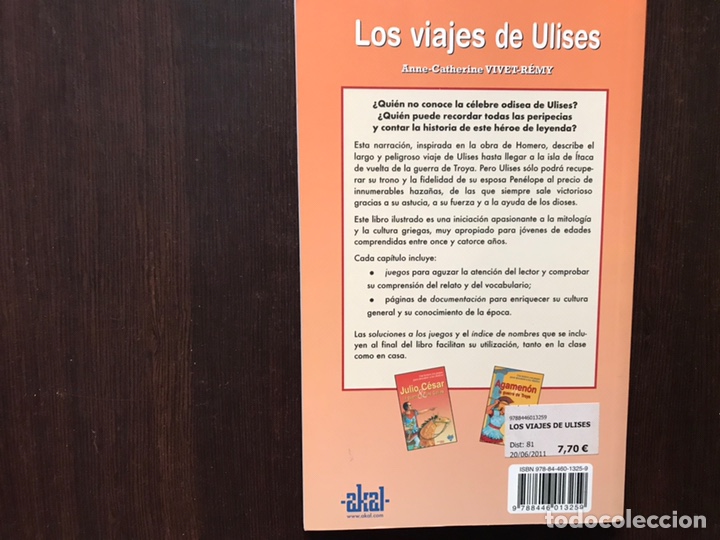 Libros de segunda mano: Los viajes de Ulises. Akal. Como nuevo - Foto 2