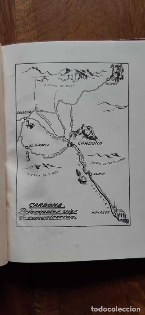 Libros de segunda mano: Pasado y presente de la villa de Cardona. Jos&eacute; Codina Costa. Gr&aacute;ficas Martorell - Foto 4