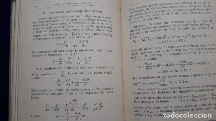 Libros de segunda mano: HIDR&Aacute;ULICA. (FORCHHEIMER, 1926) - Foto 4
