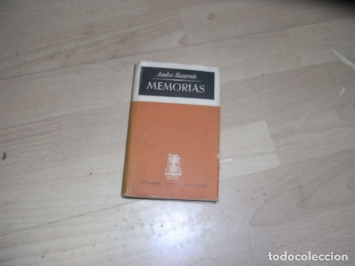 Libros de segunda mano: Andre Maurois, Memoria, Jose Janes, Ed - Foto 1