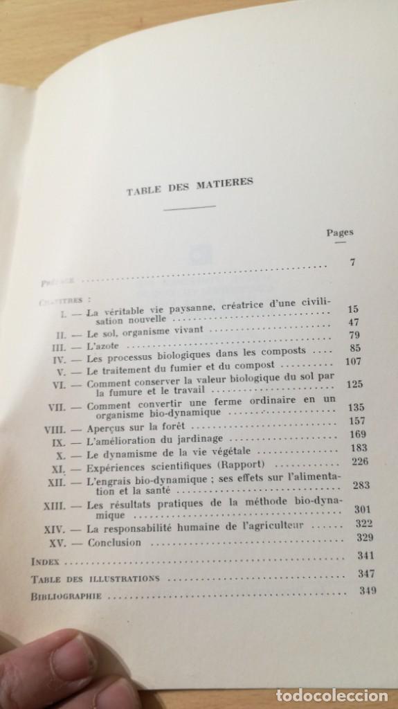 Libros de segunda mano: LA FECONDITE DE LA TERRE	 / 	E PFEIFFER	 / 	TRIADES	 / 	EN FRANCES	 / 	I-302 - Foto 6