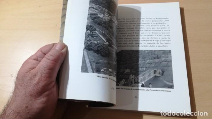 Libros de segunda mano: LA GRAN PIRAMIDE DE EGIPTO - RICARDO MEDIAVILLA CHICO - ¿CONSTRUCCION HUMANA? - DEDICATORIA AUTOGRAF - Foto 12 - 168103116