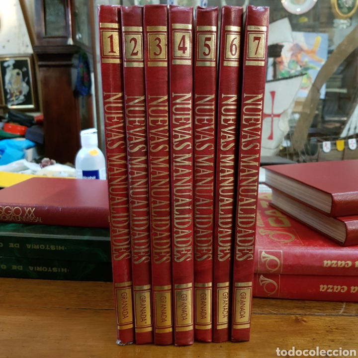 Libros de segunda mano: NUEVAS MANUALIDADES 7 TOMOS COMPLETA ED. GRANADA - Foto 1