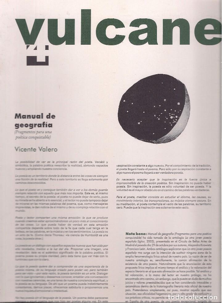 Second hand books: VULCANE # 4, 6, 7. Cart&oacute;n de cultura. Tenerife, 2004   (12&euro; c/u)