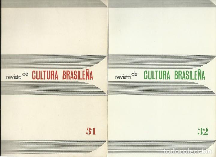 Second hand books: REVISTA DE CULTURA BRASILE&Ntilde;A. Nos. 31 a 36 y 50 a 52. Dir: Manuel Augusto Garc&iacute;a Vi&ntilde;olas. (10&euro; C/U)