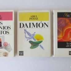 Libros de segunda mano: LOS DEMONIOS OCULTOS, DAIMON Y LA REINA DEL PLATA - ABEL POSSE. Lote 168199960