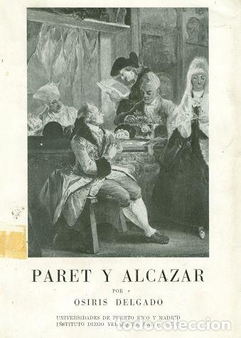 Libros de segunda mano: Paret y Alc&aacute;zar - Foto 1