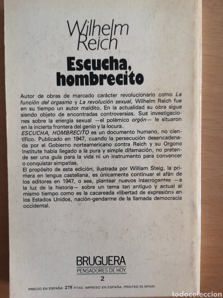 Libros de segunda mano: ESCUCHA HOMBRECITO - BRUGUERA PRIMERA EDICION - Foto 3