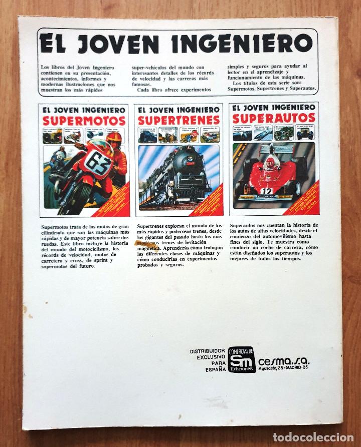 Libros de segunda mano: SUPERAUTOS. EL JOVEN INGENIERO. EDICIONES PLESA. SM EDICIONES. 1979. - Foto 2