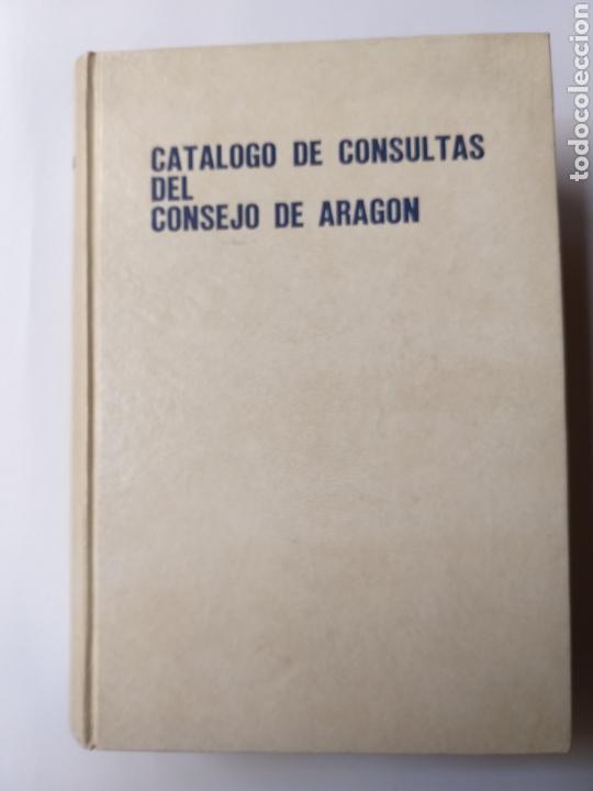 Libros de segunda mano: Zaragoza . Cat&aacute;logo de consultas del Consejo de Arag&oacute;n . Eugenio Sarrablo aguareles 1975
