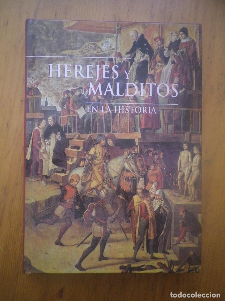 Libros de segunda mano: HEREJES Y MALDITOS EN LA HISTORIA - Foto 1