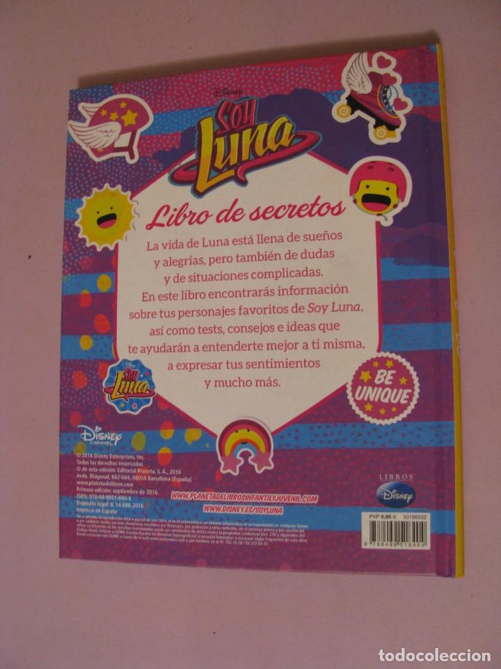 Libros de segunda mano: SOY LUNA: DISNEY CHANNEL. LIBRO DE SECRETOS. 2016 - Foto 2
