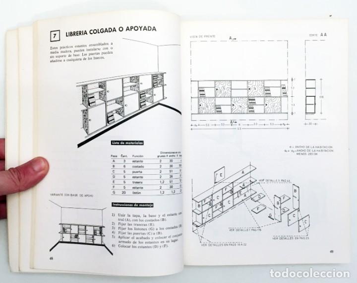 Libros de segunda mano: C&Oacute;MO CONSTRUIR MUEBLES POR ELEMENTOS - MARIO DAL FABBRO - EDICIONES CEAC - Foto 7