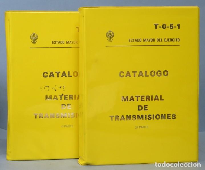 Libros de segunda mano: MATERIAL DE TRANSIMISIONES. CATALOGO. 2 TOMOS - Foto 1