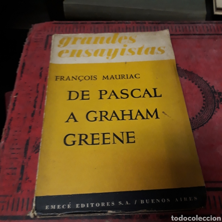 Libros de segunda mano: Francois Mauriac, De Pascal a Graham Greene,Ed Emece, - Foto 1