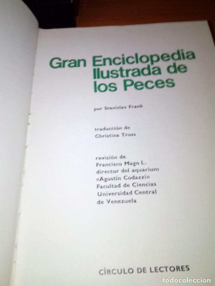 Libros de segunda mano: GRAN ENCICLOPEDIA ILUSTRADA DE LOS PECES. STANISLAV FRANK. EST21B4 - Foto 2
