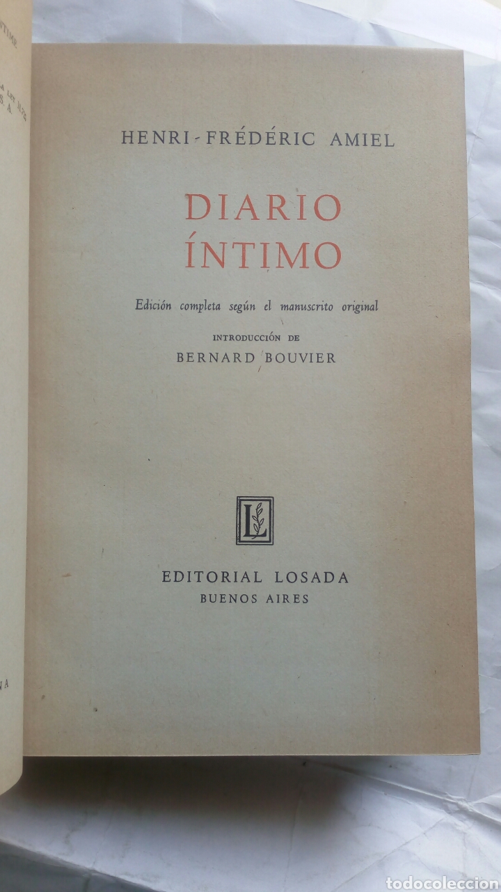 Libros de segunda mano: Diario &iacute;ntimo. Henri - Fr&eacute;d&eacute;ric Amiel. - Foto 6