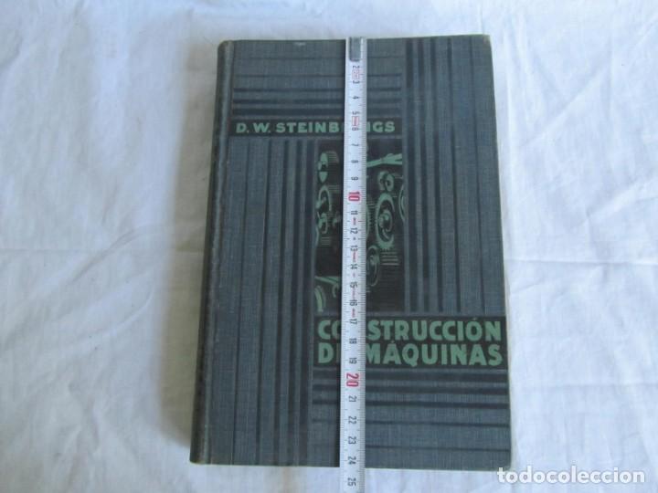 Libros de segunda mano: Construcci&oacute;n de m&aacute;quinas, D. W. Steinbrings, 1929 - Foto 4