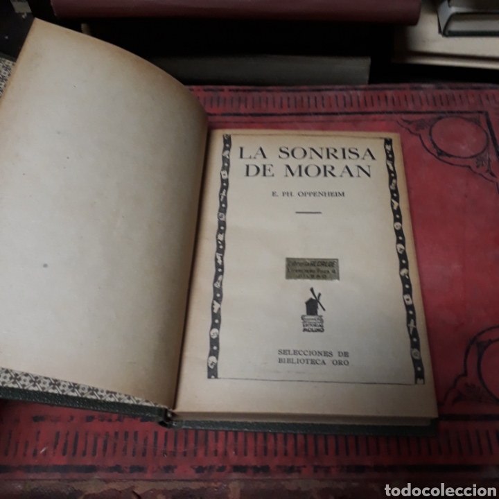 Libros de segunda mano: Ph Oppenheim, La sonrisa de Mor&aacute;n,Biblioteca Oro - Foto 1