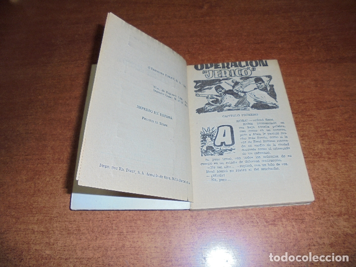 Libros de segunda mano: HAZA&Ntilde;AS B&Eacute;LICAS. OPERACI&Oacute;N JERIC&Oacute;. EDICIONES TORAY 1963 - Foto 4