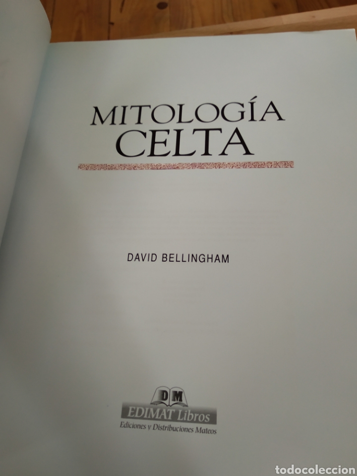 Libros de segunda mano: MITOLOG&Iacute;A CELTA. DAVID BELLINGHAM #1271 - Foto 2