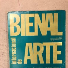 Libros de segunda mano: BIENAL INTERNACIONAL DE ARTE DE PONTEVEDRA (AGOSTO, 1974).. Lote 168823374