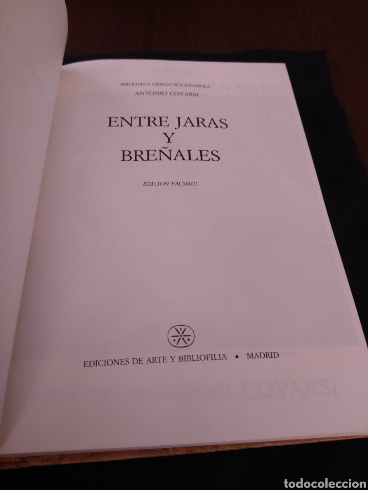 Libros de segunda mano: Entre jaras y bre&ntilde;ales. D. Antonio Corvas&iacute;. Facs&iacute;mil - Foto 4