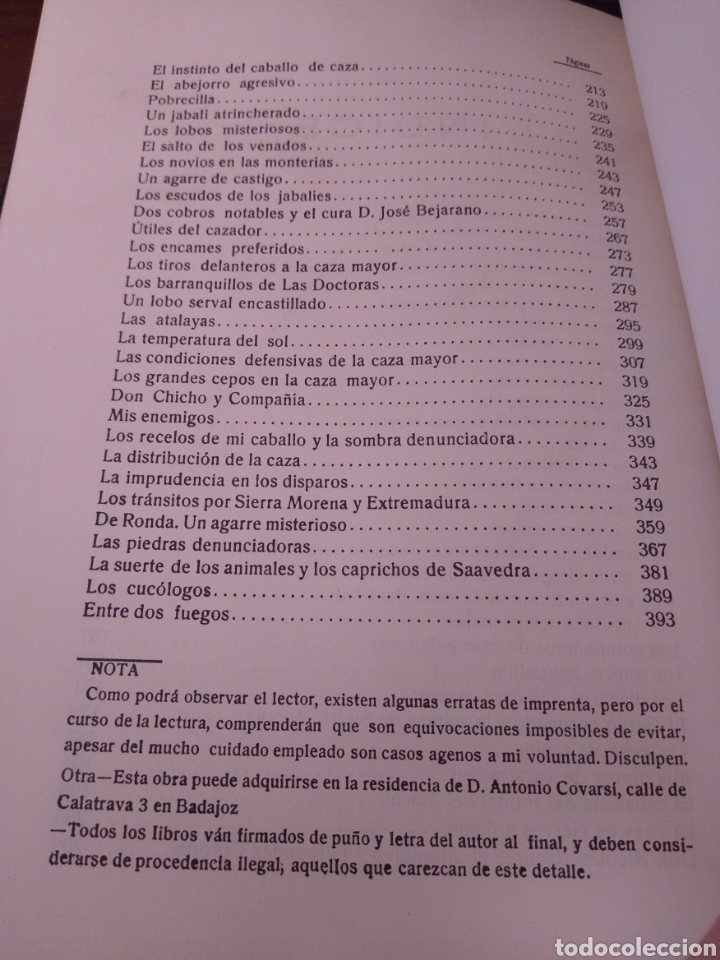 Libros de segunda mano: Entre jaras y bre&ntilde;ales. D. Antonio Corvas&iacute;. Facs&iacute;mil - Foto 8