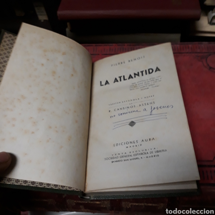 Libros de segunda mano: Pierre Benoit, Ediciones Aura - Foto 2