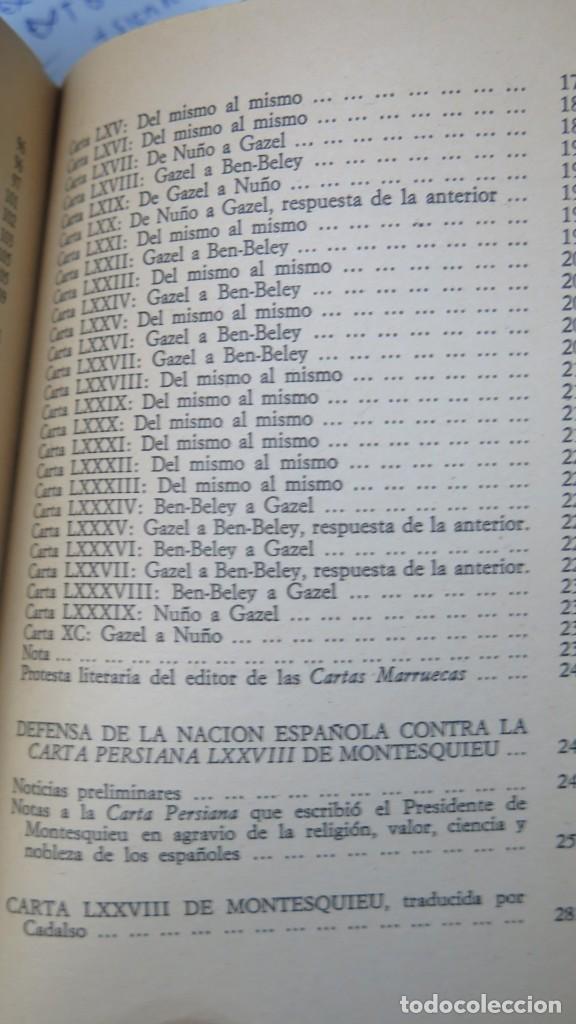 Libros de segunda mano: CARTAS MARRUECAS. JOS&Eacute; CADALSO - Foto 4