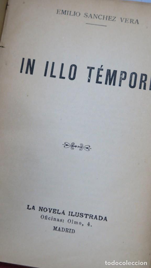 Libros de segunda mano: IN ILLO TEMPORE. EMILIO SANCHEZ. NOVELA ILUSTRADA - Foto 2