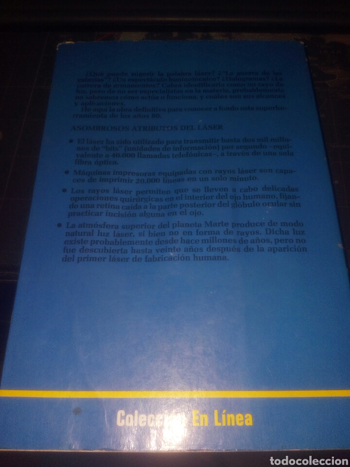 Libros de segunda mano: El rayo l&aacute;ser Jeff hecht y Dick Teresi, - Foto 2