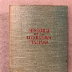 Libros de segunda mano: HISTORIA DE LA LITERATURA ITALIANA. NATALINO SAPEGNO. EDITORIAL LABOR (1964). TAPA DURA. ILUSTRADO. Lote 168903550