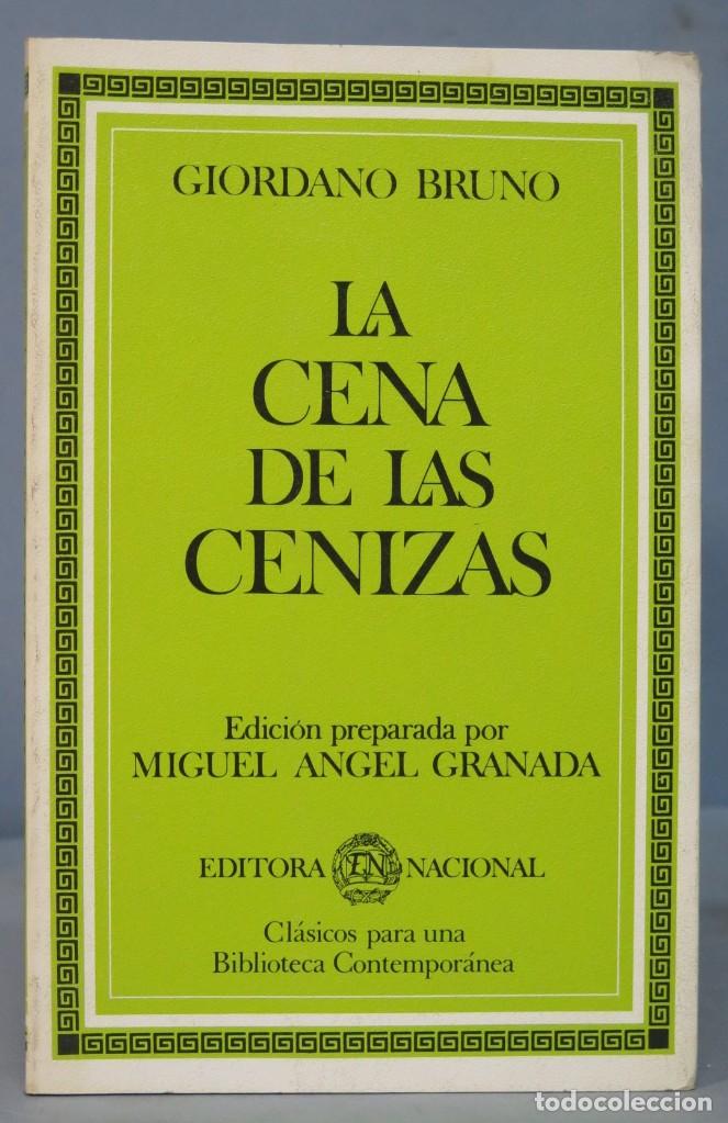 Libros de segunda mano: LA CENA DE LAS CENIZAS. GIORDANO BRUNO - Foto 1