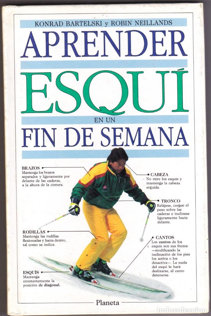 Libros de segunda mano: APRENDER ESQUI EN UN FIN DE SEMANA EDITORIAL PLANETA - Foto 1
