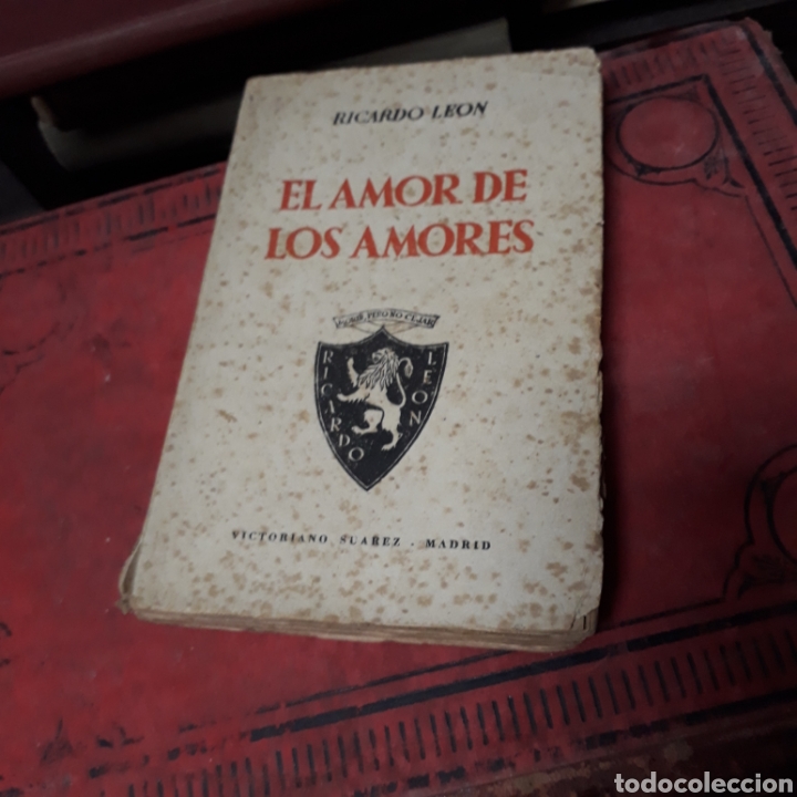 Libros de segunda mano: Ricardo Le&oacute;n, El amor de los amores,Victoriano Suarez - Foto 1