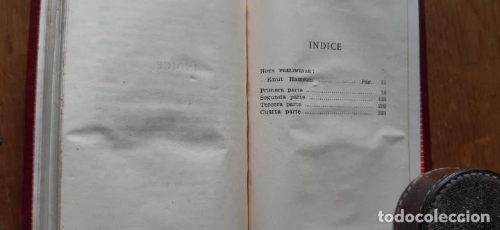 Libros de segunda mano: Hambre. Knut Hamsun. Edito. Aguilar. Madrid 1952 - Foto 4