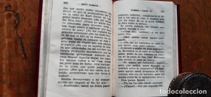 Libros de segunda mano: Hambre. Knut Hamsun. Edito. Aguilar. Madrid 1952 - Foto 5