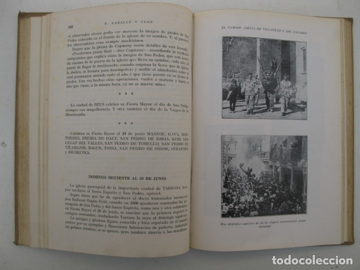 Libros de segunda mano: FOLKLORE CATAL&Aacute;N - TOM&Aacute;S CABALL&Eacute; CLOS - EDITORIAL FREIXINET - A&Ntilde;O 1947. - Foto 4